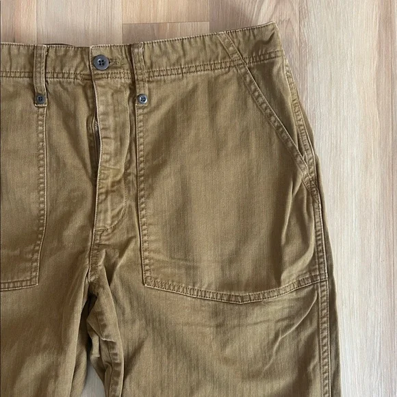Madewell Tan Cotton Chinos Pants - Picture 2 of 4